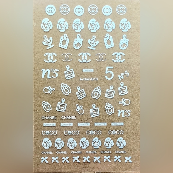 NWT Nail Art Design Decal Stickers N°60! - Picture 10 of 16